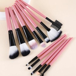 مجموعة فرش مكياج 12 قطعة