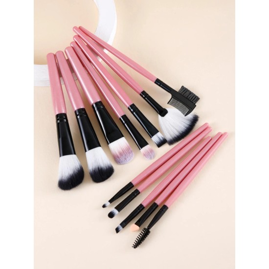 مجموعة فرش مكياج 12 قطعة