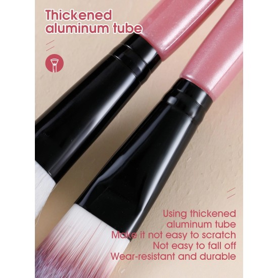 مجموعة فرش مكياج 12 قطعة